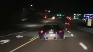 Brz pops on the highway