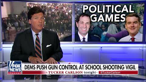 Tucker Carlson excoriates democrats for politicizing vigil