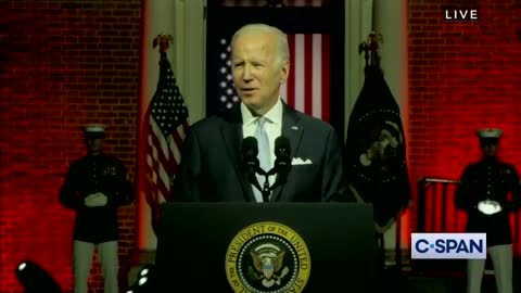 Biden gets humiliated by heckler chanting "F*ck Joe Biden" at Philadelphia Speech