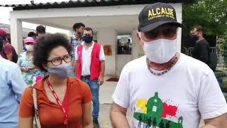 Alcalde William Dau habla de la protesta