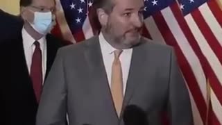 Sen. Cruz. Schools "Mask Police" Reporter