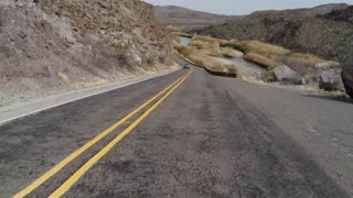 River road towards Terlingua Texas