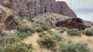 Superstition Mountain views Arizona