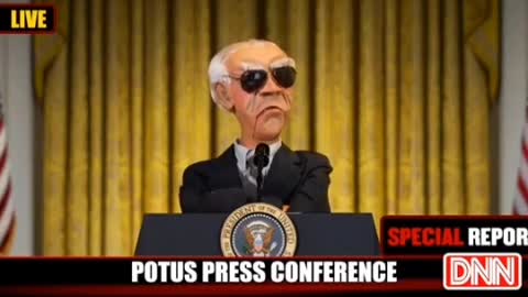 PEDO JOE GIVES PRESS CONFERENCE