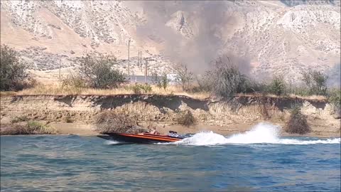 Firefighting With a Jetboat