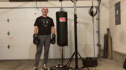 Heavy bag workout 9