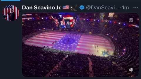 Dan Scavino🇺🇸🦅 Nationalhymne 🇺🇸💫🫡