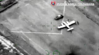 Fuerza Aérea Colombiana interceptó una aeronave ilegal en La Guajira