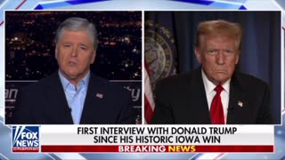 President Trump interview on Hannity 1/18/24