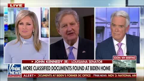 Sen. John Kennedy Sums up the Biden Classified Docs Scandal in his own special way