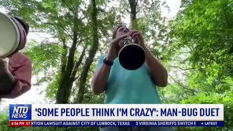 ‘Some People Think I’m Crazy’: Man With Bug Band