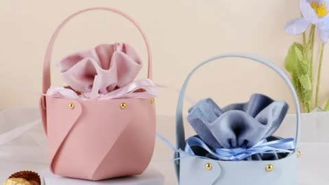 Leather Gift Bag With Velvet Candy Bag Wedding Gifts; https://s.click.aliexpress.com/e/_mqtWwfg