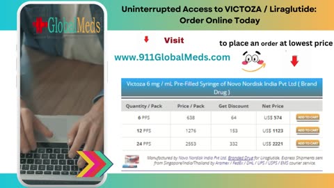 Uninterrupted Access to VICTOZA / Liraglutide: Order Online Today