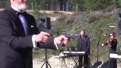 These russians have found a new use for firearms