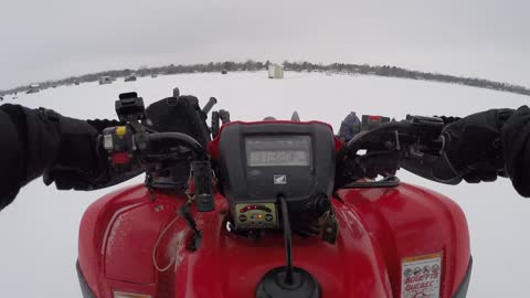 Ice fishing city