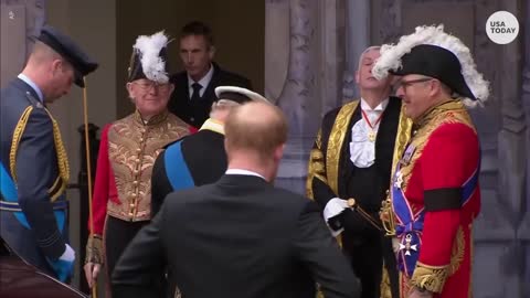 Princess Charlotte, Duchess Meghan attend Queen Elizabeth II's funeral