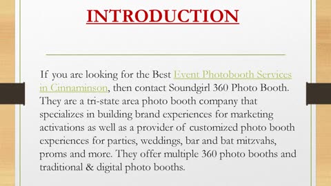 Best Event Photobooth Services in Cinnaminson