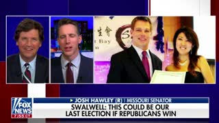 Sen. Josh Hawley explains why he won't be taking any advice from Eric Swalwell