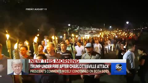 Misinformationerne om Trump sagde om Charlottesville