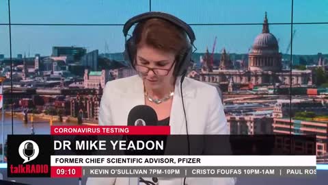 DR MIKE YEADON: 'GOVERNMENT ARE USING A COVID-19 TEST WITH UNDECLARED FALSE POSITIVE RATES.'