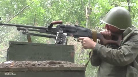 Heavy fighting on the front lines in eastern Ukraine Ukraine & Pro-Russian separatists