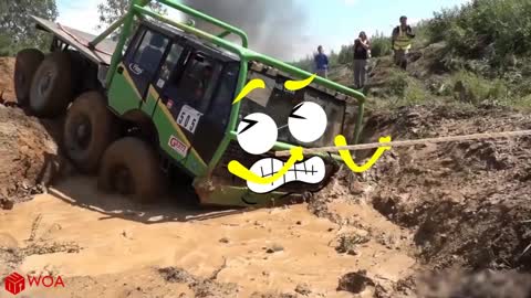 Off Road Truck Mud Race | Extrem off road 8X8 Truck Tatra - Funny Videos 2022