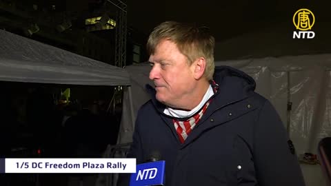 01/05/2021 Patrick Byrne Interview DC Freedom Plaza Rally CCP Election Interference Act of War - Focus Talk