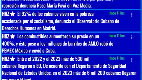 🔴- Cuba en crisis combustibles aumentan 400% pese a desvíos de millones de barriles por AMLO