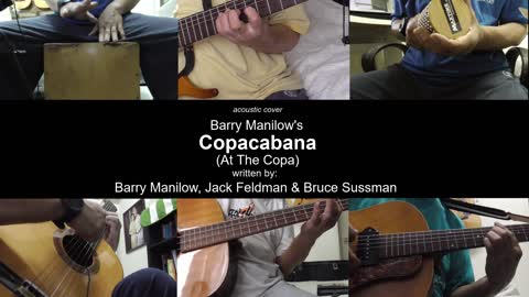 Guitar Learning Journey: "Copacabana" a.k.a "Copacabana (At the Copa)" instrumental cover