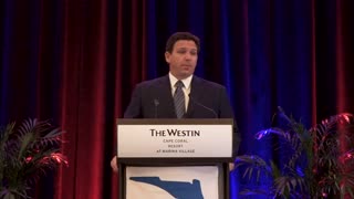 Gov. DeSantis Speaks at Trucking Assoc. Annual Conference