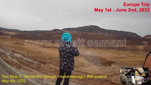 May 4th, 2023 Geysir Hot Springs, Haukadalsvegur, 806, Iceland
