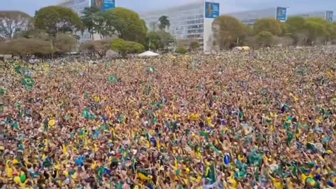 Impressive human tide in Brazil for the Jair Bolsonaro's re-election.