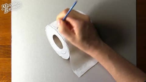 Draw The Outline Of The Roll And Spray Paint Parts