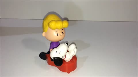 Schroeder Playing the Piano with Snoopy Singing Toy