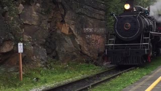 White Pass Rail Steam engine