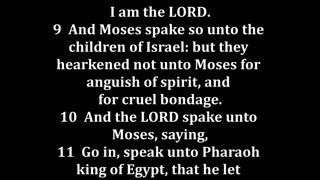 Exodus 6 King James version