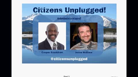 24 Oct 2017 Citizens Unplugged Radio Show - Inner City Problems & Solutions Part 1