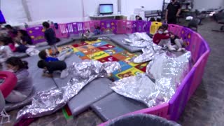 Migrant children strain U.S. border facilities