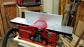 Setup Craftsman Jointer