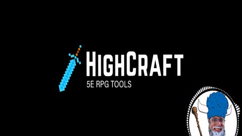 Highcraft RPG Tools Part 2: How To Add Characters