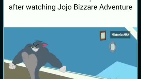 Tom and Jerry meme Jojo bizzare adventure