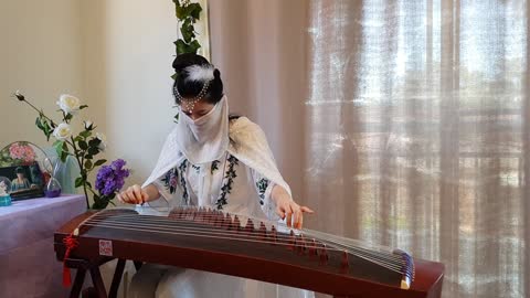 《葬花吟》#王立平谱曲#陈力演唱#古筝Guzheng Cover#纯筝版#87版《红楼梦》#Zither#Chinese Classical Music