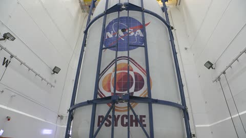 Psyche Spacecraft Encapsulation