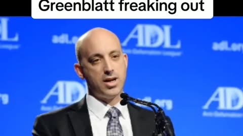 Leaked: ADL leader Greenblatt