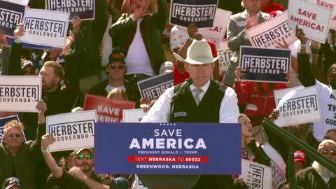 Charles Herbster Remarks at Save America Rally in Greenwood, NE - 5/1/22