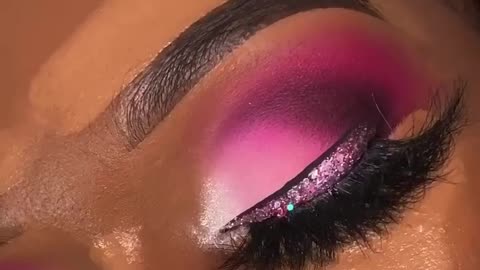 Glitter Eye makeup