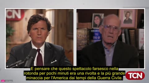 La risposta in diretta di Tucker Carlson al discorso sullo Stato dell'Unione di Joe Biden