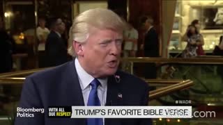 Trump: 'I Just Think The Bible Is Just Something Very Special'