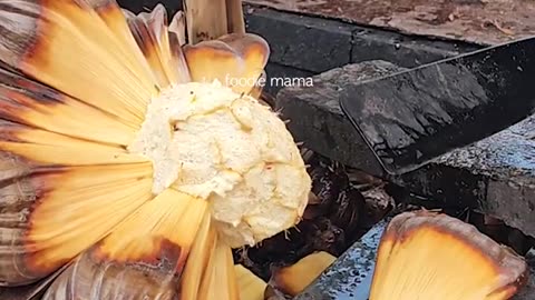 Amazing! The Most Unique Fruit Juice in the World- Nipa Palm Fruit Cutting Skills