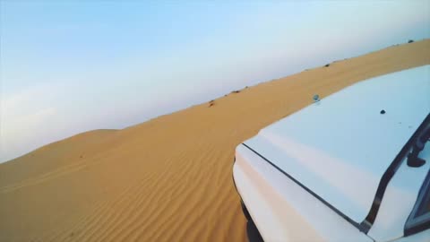 Nissan Patrol Y60 Off-Roading in Dubai Desert